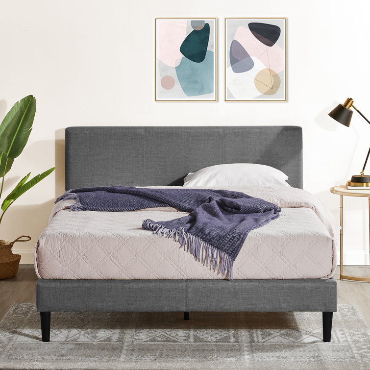 King size platform bed deals frame near me